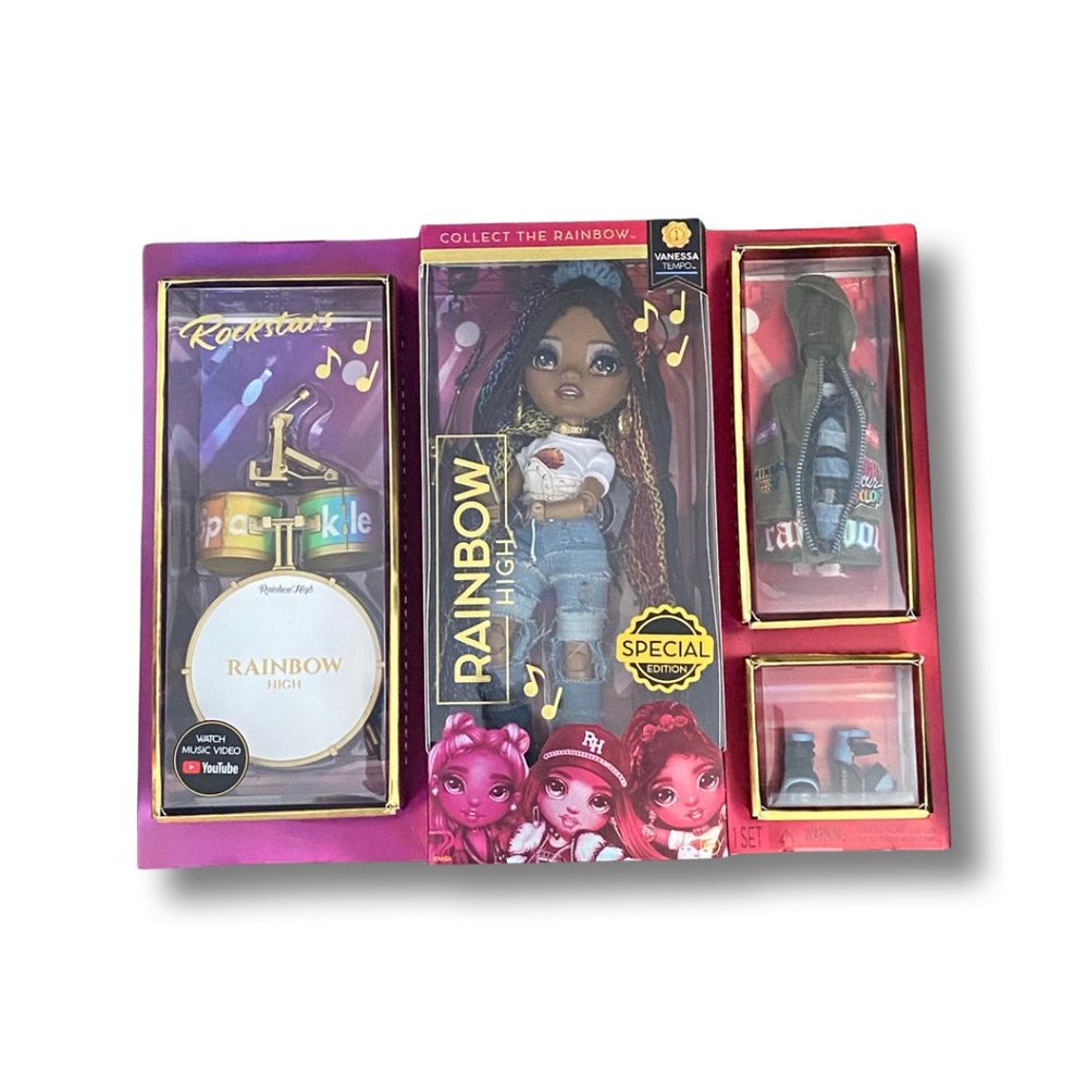 Rainbow High Doll Vanessa Tempo Special Edition
